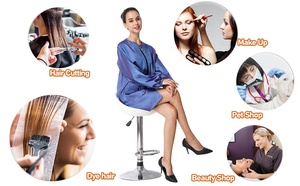 Nuova Giacca da Barbiere <span class=keywords><strong>per</strong></span> <span class=keywords><strong>Salone</strong></span>, Personalizzabile con Logo Ricamato o Stampato, Camice da Uomo <span class=keywords><strong>per</strong></span> Barbiere - Product Image 3