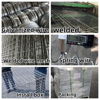 Fabrication de nouveaux modèles de boîte/cage de gabions en acier galvanisé à chaud pour mur de soutènement en pierre