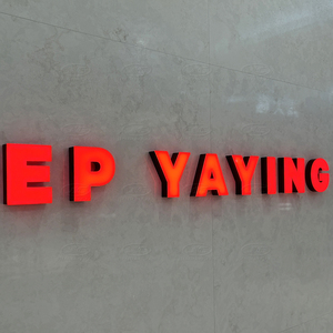 Biểu tượng tùy chỉnh Acrylic 3D LED chiếu sáng thư kênh ngoài trời kinh doanh quảng cáo ánh sáng cho các trường học và bệnh viện - Product Image 5