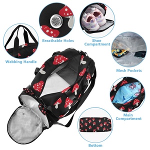 Bolsa de Viaje Deportiva Pequeña con Logotipo Personalizado, Diseño Bonito, para Niños, para Viajes, Ocio, Baile, Fitness, Natación, Bolsa de Hombro - Product Image 4