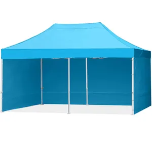 Toldo de aluminio 1020 personalizable, carpa plegable popular para acampar al aire libre, toldo de exhibición para eventos