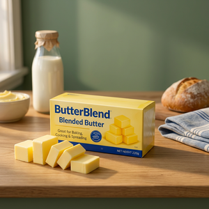 Beurre en Crème Aromatisé aux Fruits, Stérilisé, Semi-Moelleux, pour la Cuisson, les Toasts et la Cuisine - Product Image 3