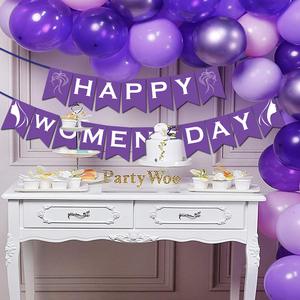 ป้ายแฮปปี้วันสตรีสำหรับการเฉลิมฉลองวันสตรี วันสตรีสากล ของตกแต่งงานปาร์ตี้สำหรับตกแต่งเตาผิง - Product Image 4