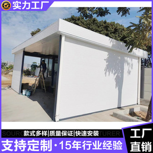Cabine de sécurité personnalisable, poste de garde, design industriel thermolaqué, durable, installation facile, porte battante - Product Image 4