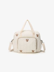 Borsa portabagagli per passeggino di grande capacità borsa premaman per mamme <span class=keywords><strong>e</strong></span> bambini Unisex a spalla singola borsa madre - Product Image 2