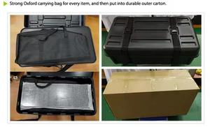 Thương mại hiển thị hiển thị bảng hình chữ nhật Pop Up truy cập có thể gập lại thương mại hiển thị truy cập bàn Pop Up Booth bảng với LED ánh sáng - Product Image 5