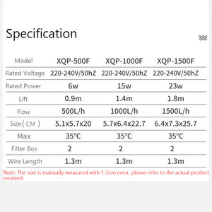 담수 및 해양 탱크를위한 스폰지 및 박테리아 볼이있는 5W 고효율 산소 공기 어항 필터 플라스틱 <span class=keywords><strong>DIY</strong></span> 상자 - Product Image 5