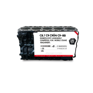 Ensemble moteur complet turbo diesel C8.7 C9 C9.3 C9.8B pour grue mobile - Product Image 1
