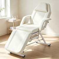 Table de massage pliable UGO U-Z01A en cuir PU avec éponge haute densité, hauteur réglable pour salons de beauté et cliniques