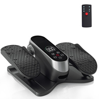 Appareil de marche sur place compact avec moniteur numérique, équipement cardio à faible impact pour la maison, le bureau et les séances d'entraînement en petits espaces