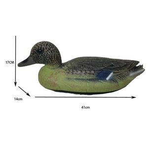 Décoys de canards de chasse flottants, simulation réaliste, pour <span class=keywords><strong>piscine</strong></span>, décoration de parc, jardin, paysage, ornement, modèle d'animaux en PE - Product Image 1