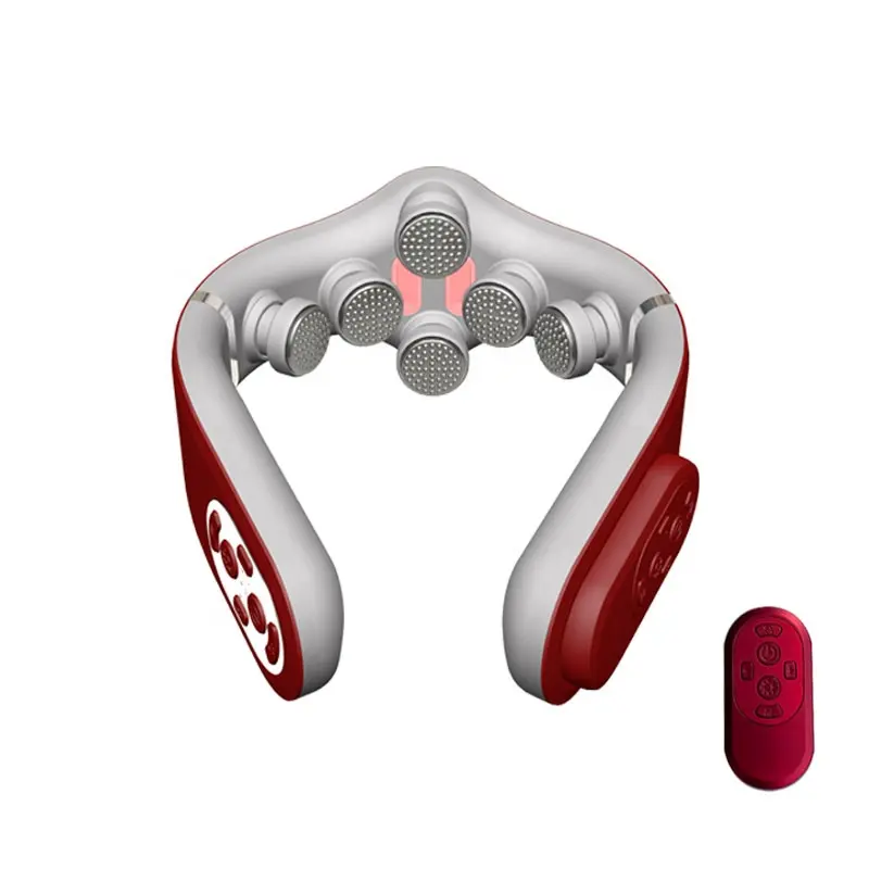 Hot Sale Intelligent 6D Massage Cordless Shiatsu Portable Neck Massage Battery China Products Vibrating USB remote
