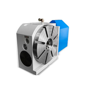Mesa Rotatoria Automática Industrial de Alta Eficiencia de 4 Ejes, Vertical y Horizontal, YP-125, para Centro de Mecanizado Vertical - Product Image 1