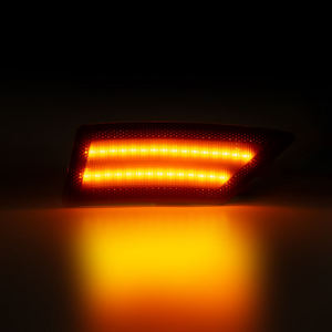 2 Pezzi Luci LED Laterali per Paraurti Anteriore con Indicatore di Direzione per <span class=keywords><strong>Ford</strong></span> Ranger Lariat 2019-2022, Ambra, Ricambi Auto <span class=keywords><strong>OEM</strong></span> - Product Image 2