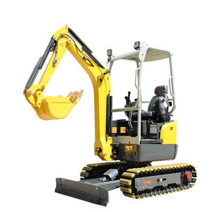 Kostenloser Versand Motor <span class=keywords><strong>Mini</strong></span> bagger 1 Tonne 2,5 Tonnen kleiner Raupen bagger Bagger lader mit Daumen Euro 5 CE EPA Garden Farm Home - Product Image 5