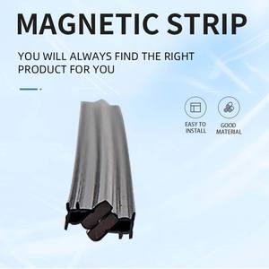 Bande de joint magnétique en caoutchouc EVA pour porte de douche en verre Bande magnétique en verre pour salle de douche coulissante et étanche - Product Image 2