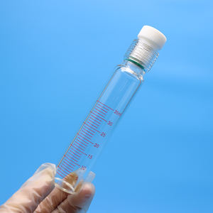 Recherches en laboratoire sur les récipients sous pression <span class=keywords><strong>avec</strong></span> <span class=keywords><strong>bouchons</strong></span> filetés en PTFE dans des <span class=keywords><strong>tubes</strong></span> <span class=keywords><strong>à</strong></span> <span class=keywords><strong>essai</strong></span> en verre - Product Image 2