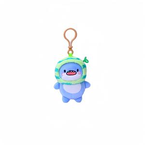 Animal en peluche gros requin pendentif porte-clés décor suspendu ornement requin en peluche porte-clés poupée douce dessin animé requin pendentif - Product Image 3