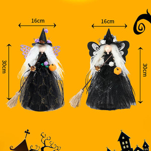 Figura Decorativa de Hada Bruja de Halloween, Adorno de Mesa, Decoración para Casa Encantada, Fiesta de Halloween, Regalo de Truco o Trato - Product Image 6