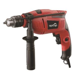 Taladro eléctrico Uptop de 500W, 3000 RPM, con husillo de 14 mm y función de impacto para uso doméstico y bricolaje. - Product Image 1