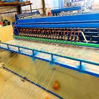 Machine de soudage automatique de treillis métallique en acier de haute précision contrôlée par CNC PLC pour usine