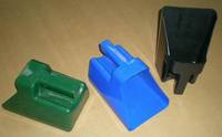 Cuillère à aliments pour chevaux en plastique/Produits équestres