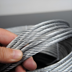 Cable de Acero Galvanizado en Caliente Antioxidante 6x19+<span class=keywords><strong>FC</strong></span> 6x37+<span class=keywords><strong>FC</strong></span> para Elevación, Longitud Personalizada, Fabricante Chino - Product Image 1
