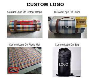 3-Layer Acrylic Waterproof Camping <b>Beach</b> Mat-<b>Foldable</b> Portable for Outdoor Picnic Hiking & Barbecue - Product Image 4