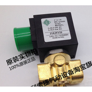 ODE Solenoid Valve 21A2KV20 G1/4 2-Point AC 230V 0-10 <b>Bar</b> Italy Made - Product Image 1