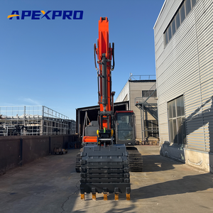 Cina a buon mercato nuovo escavatore EPA motore grande escavatore cingolato 8 Ton 9 Ton 15 Ton 23 Ton 30 Ton cingolato escavatore scavatore - Product Image 6