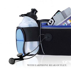 Cinturón Deportivo con Botellas de Agua, Cinturón de Hidratación para Mujeres y Hombres, Bolsa de Cintura - Product Image 5