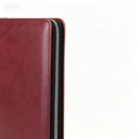 Libreta de Cuero con Logotipo Personalizado de Fábrica OEM, Diario de Lujo con Cubierta de Cuero PU A5 y Cierre Magnético, para Regalo Ejecutivo Empresarial