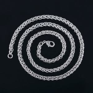 Collar de Joyería de Moda al por Mayor Chapado en Oro de Acero Inoxidable 316L, Cadena Gruesa Tipo Quilla Cesta de Flores para Hombres y Mujeres - Product Image 3