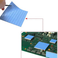 Offre Spéciale – Lot de 100 Pads Thermiques Conducteurs en Silicone Bleu 10mm*10mm*1mm pour Refroidissement de GPU et CPU