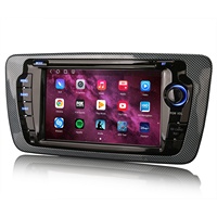 Popular Erisin ES9022S Reproductor de DVD para Auto con Pantalla IPS de 7 Pulgadas, Android 16.0, DAB, DSP, 4G, SWC, BT, GPS para SEAT IBIZA, Radio para Auto