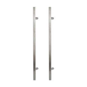 Manija de Vidrio Cuadrada para Ventana Exterior, Moderna, Minimalista, de Lujo, en Acero Inoxidable SS304, Ambidiestra, Fácil Instalación, 3 Años de Garantía - Product Image 1