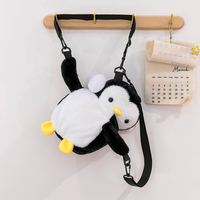 Sac à dos en peluche super mignon en forme 3D, jouet en peluche multi-tailles, doux pour la peau, adorables peluches tendance, fabricants