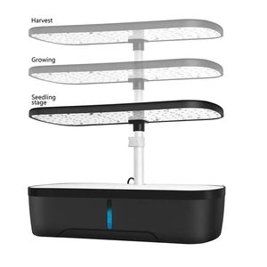 Sistema de cultivo hidropónico de <span class=keywords><strong>12</strong></span> vainas, Kit de germinación de plantas, jardín de hierbas para interiores con luz de cultivo - Product Image 3