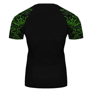 Marketing direct Impression sportive personnalisée Demi-manche BJJ Rash Guard Caractéristique respirante - Product Image 2