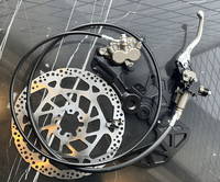 Kit de système de freinage hydraulique arrière en aluminium CNC pour Sur-Ron Ultra Bee Light Bee X LBX Talaria Sting MX4 MX3 XXX 79-Bike, pour la modification de vélos électriques