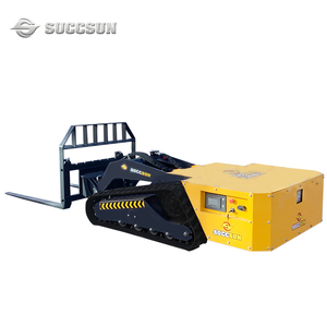 جودة عالية Succsun رافعة مجنزرة صغيرة عالية الجودة <span class=keywords><strong>Skid</strong></span> مصغرة مع جهاز التحكم عن بعد جزازة العشب مطرقة - Product Image 3