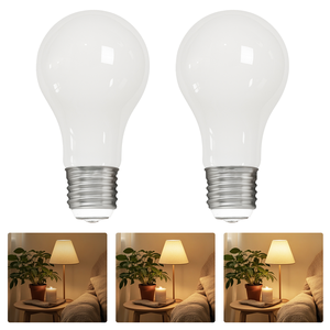 A21/A67 <strong>3</strong> <strong>Way</strong> Milky <strong>Led</strong> <strong>Light</strong> <strong>Bulb</strong> 3000K 400LM/800lm/1500lm 4W/7W/15W Watt Equivalent 40W/60/100W Filament E26 AC110V 220V - Product Image 1