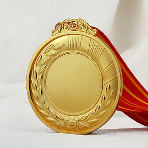 Médaille de sport de course à pied bon marché au détail, personnalisez votre logo, médaille vierge - Product Image 5