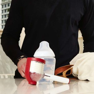 Connecteur entonnoir doseur 150 ml en plastique avec couvercle pour poudre, protéines, lait infantile - Product Image 4