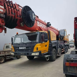 SANY New Boom Truck Mounted <b>Cranes</b> 50ton 100 Ton 130 Ton 160 Ton Manual Mobile <b>Crane</b> with Spare Parts - Product Image 4