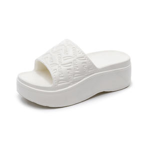 Pantuflas <span class=keywords><strong>de</strong></span> EVA para Mujer, Diseño Cruzado, con Plataforma, para Actividades al Aire Libre, Verano, Playa, Venta Caliente - Product Image 1