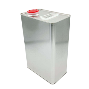 Vente en gros usine : Bidon carré en fer blanc <span class=keywords><strong>de</strong></span> 4L avec bouchon <span class=keywords><strong>à</strong></span> vis, anti-corrosion, <span class=keywords><strong>vide</strong></span>, pour emballage <span class=keywords><strong>de</strong></span> liquides industriels - Product Image 6