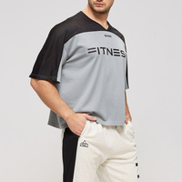 T-shirts en maille oversize pour hommes, t-shirts de sport en maille personnalisés, t-shirts de football en sublimation pour hommes, maillot graphique, chemise pour hommes