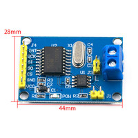 Récepteur TJA1050 Protocole SPI 51 Programme de microcontrôleur MCP2515 Module de bus CAN