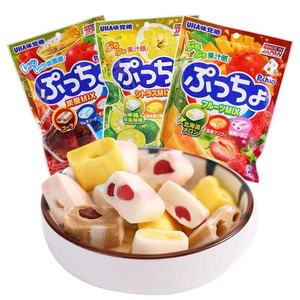 ขนมญี่ปุ่นขายส่ง ญี่ปุ่น บรรจุภัณฑ์ 90 กรัม ยูฮา รสผลไม้ ลูกอมเยลลี่หลากสี คุณภาพสูง - Product Image 4